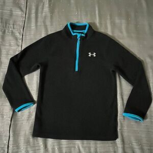 Under Armour Zip‎ Up Sherpa Sweater Size 6 Boy